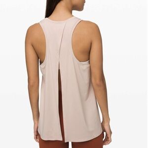 Lululemon All Tied Up Tank *No-stink Zinc Pink Bliss